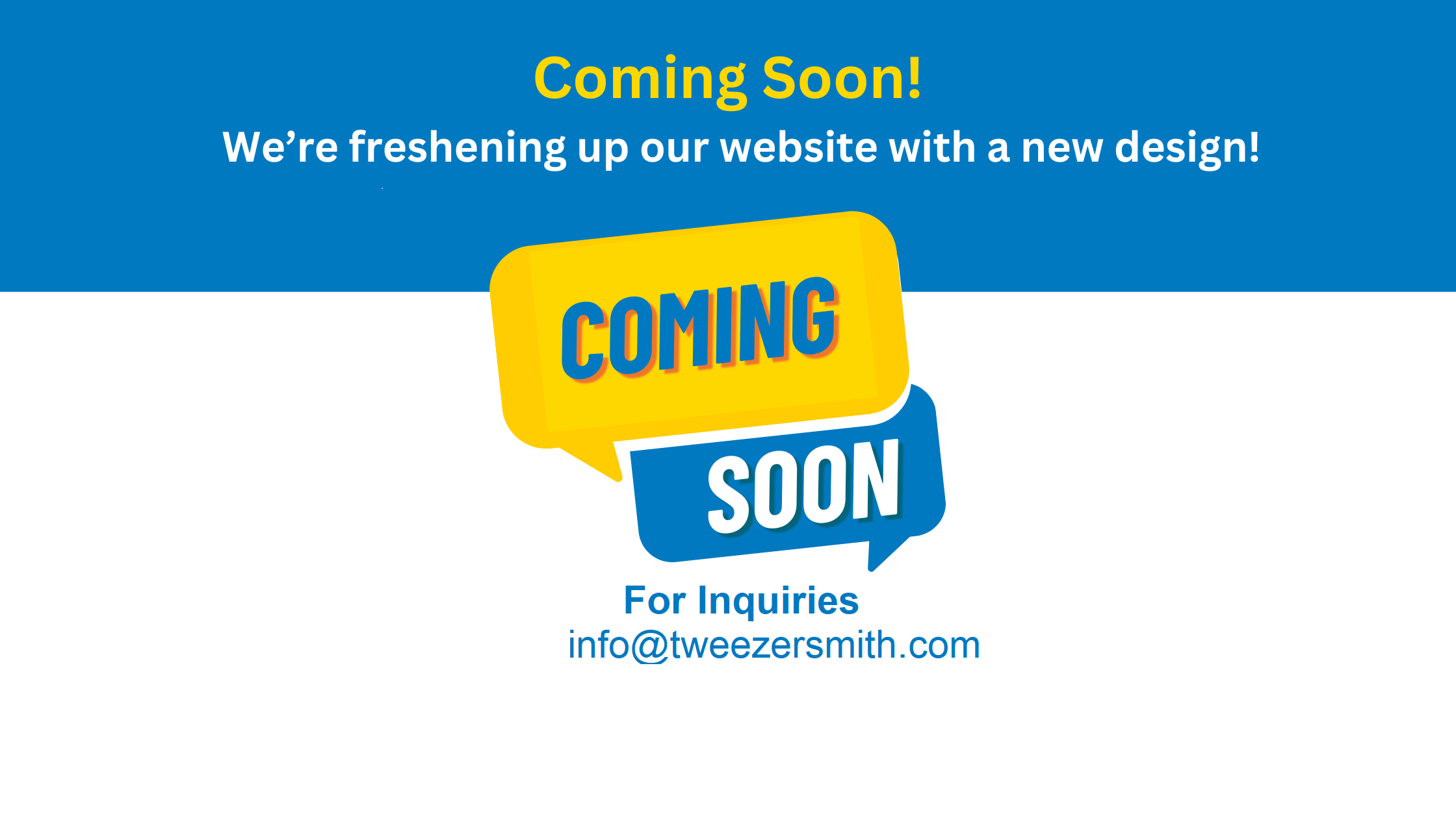 Website under maintenance